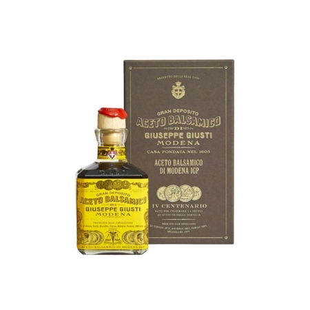 ACETO BALSAMICO 4 MEDALLA DE ORO CHAMPAGNOTTA C/ASTUCCIO GISUTI 100 ML (U)