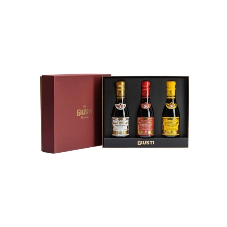 ACETO BALSAMICO TRIS DI CALAMAI MONOLEGNI GIUSTI 3 X 50 ML (CJ)