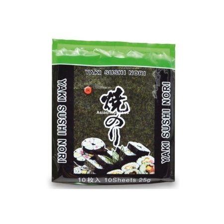 ALGA NORI SECA 10 HOJAS (U)