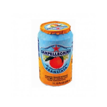 ARANCIATA SAN PELLEGRINO LATA 33 CL (U)*