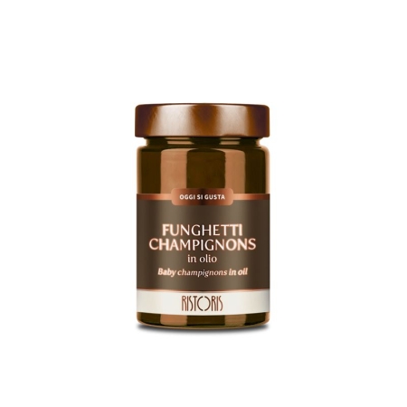 FUNGHETTI IN OLIO RISTORIS VASO 295 GRS (U)