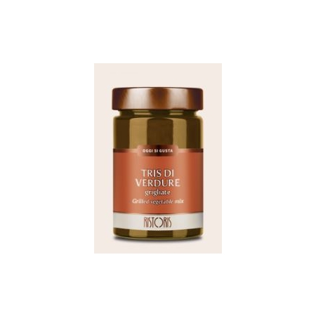 TRIS DI VERDURE GRIGLIATE RISTORIS VASO 280 GRS (U)