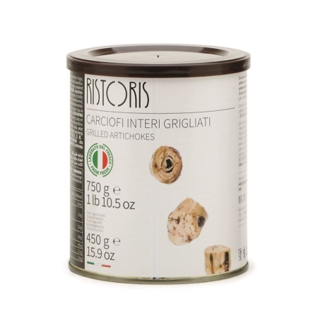 CARCIOFI INTERI GRIGLIATI RISTORIS 750 GRS (U)