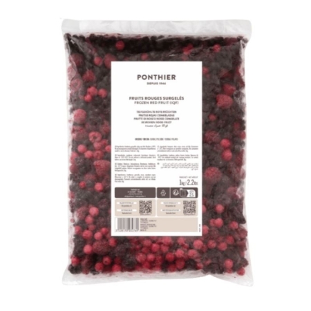 COCKTAIL FRUTOS ROJOS PONTHIER CONG 1 KG (U)