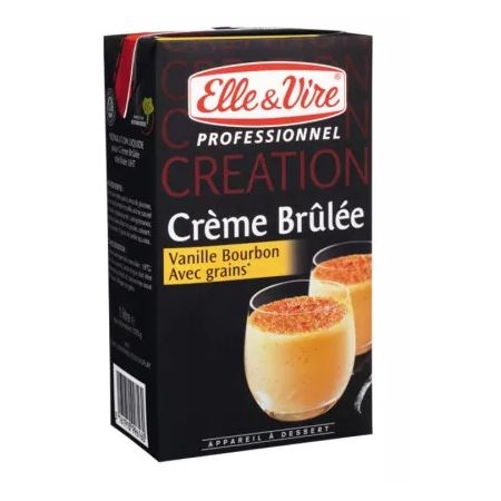 CREME BRULEE GRAINS ELLE VIRE 1 L (U)