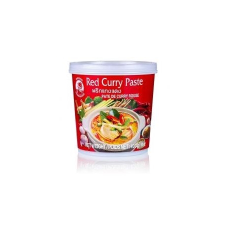 CURRY PASTA ROJA COCK 400 GRS (U)