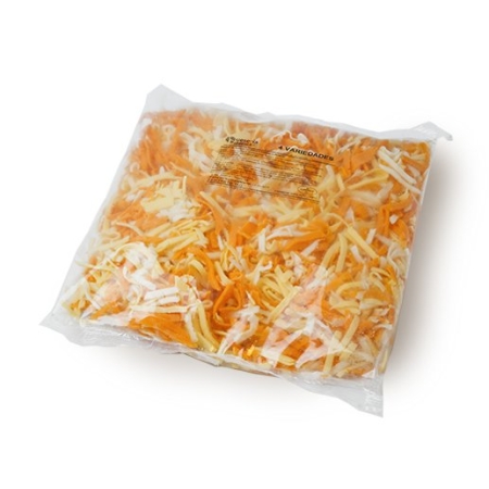 MOZZARELLA EDAM CHEDDAR NARANJA RALLADO L.P. BOLSA 2 KG (KG)