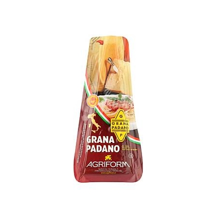 GRANA PADANO AGRIFORM 16M CUÑA 200 GRS (U)