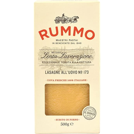 PASTA LASAGNA ALL'OUVO RUMMO 500 GRS (U)