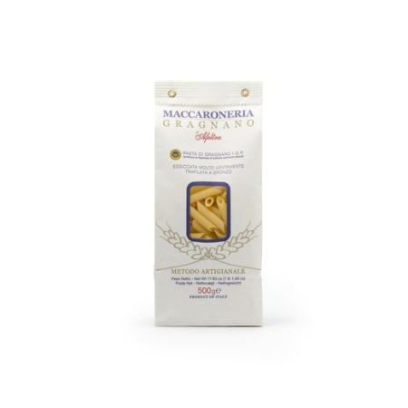 PENNA RIGATA GRAGNANO MACCARONERIA 500 GRS (U)
