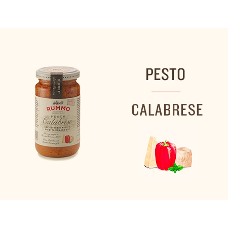 PESTO ALLA CALABRESE RUMMO 190 GRS (U)