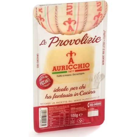 PROVOLONE PICCANTE FETTINE DI AURICCHIO 100 GRS (U)*
