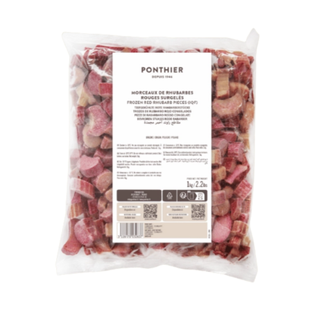 RUIBARBO TROZOS PONTHIER CONG 1 KG (U)*