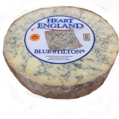 STILTON AZUL DOP CROPWELL 1/2 PIEZA +/- 4 KG (KG)*