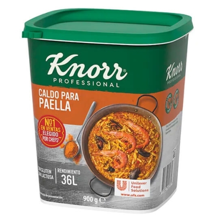 CALDO PARA PAELLA KNORR 900 GRS (U)