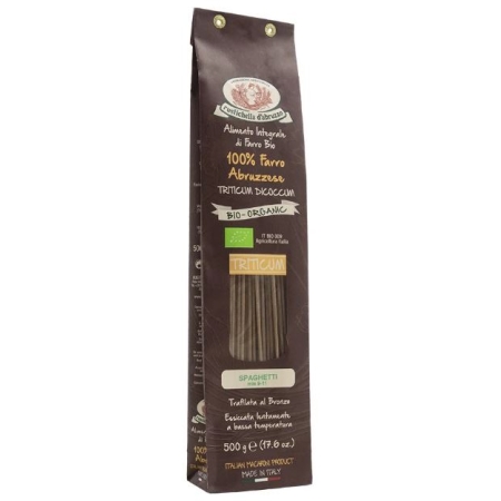 SPAGHETTI FARRO BIO RUSTICHELLA 500 GRS (U)