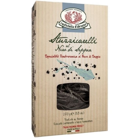 STUZZICARELLI AL NERO DI SEPPIA RUSTICHELLA 250 GRS (U)