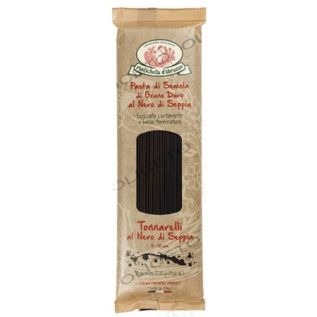 TONNARELLI AL NERO DI SEPPIA RUSTICHELLA 500 GRS (U)
