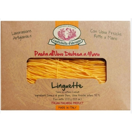 LINGUETTE STESE A MANO RUSTICHELLA 250 GRS (U)