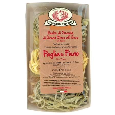 PAGLIA E FIENO ALL UOVO RUSTICHELLA 250 GRS (U)