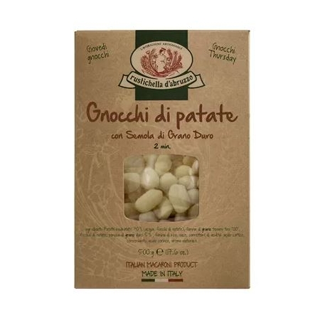 GNOCCHI DI PATATE RUSTICHELLA 500 GRS (U)