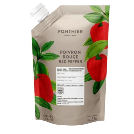 PURE PIMIENTO ROJO PONTHIER REFRIGERADO 1 KG (U)*
