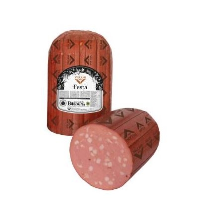 MORTADELLA PISTACCHIO VILLANI FESTA META (KG)