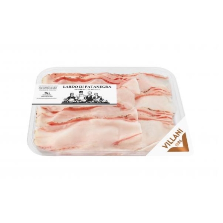 LARDO PATANEGRA VILLANI AFFETTATO 90 GRS (U)