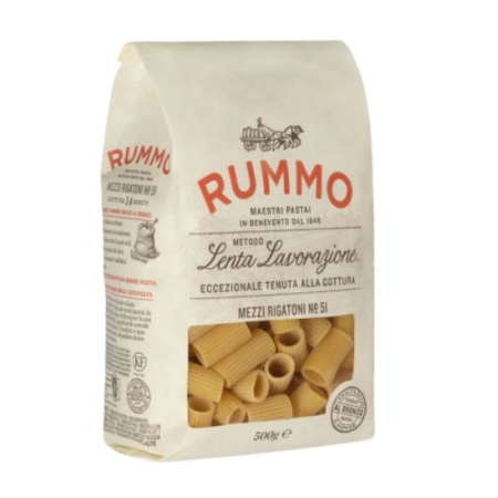 MEZZI RIGATONI RUMMO 500 GRS (U)