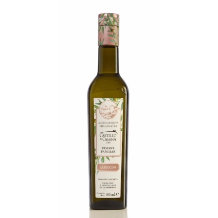 ACEITE AOVE ARBEQUINA RVA FAMILIAR CASTILLO DE CANENA 500 ML (U)
