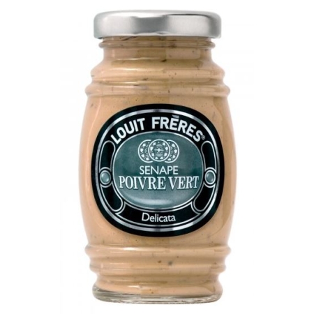 MOSTAZA PIMIENTA VERDE LOUIT FRERES 130 GRS (U)