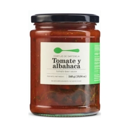 SALSA TOMATE Y ALBAHACA CORTIJO DE SARTENEJA 540 GRS (U)