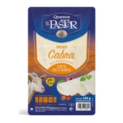 QUESO CABRA LONCHAS EL PASTOR 125 GRS (U)**