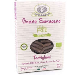 TORTIGLIONI GRANO SARRACENO SENZA GLUTINE BIO RUSTICHELLA 250 GRS (U)