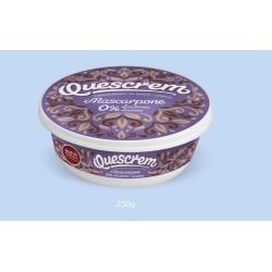 MASCARPONE SIN LACTOSA QUESCREM 250 GRS (U)*