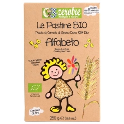 ALFABETO DI SEMOLA BIO RUSTICHELLA 250 GRS (U)