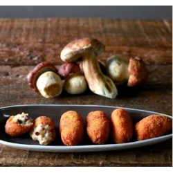 CROQUETA BOLETUS PANKO AMEZTOI 35 GRS BOLSA 1 KG (U)