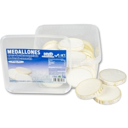 QUESO CABRA RODAJAS MADURADO CONG 77 MM 1 KG (U)