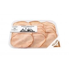POLLO ARROSTITO VILLANI AFFETTATO 120 GRS (U)