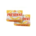 MANTEQUILLA PASTILLA PRESIDENT 10 GR X 100 UN (PQ)